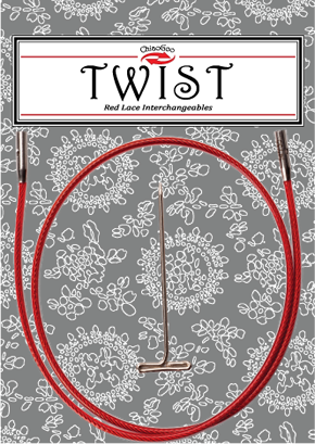 ChiaoGoo TWIST Red Cables 35 cm - SMALL